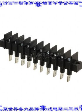 CFTQ-10 端子块连接器10电路隔板接线座9.53mm螺钉