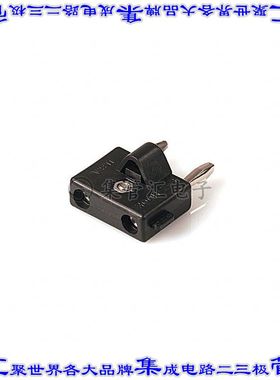 DB750BLK 接插件连接器CONN DBL BAN PLUG STACK SLDRLESS