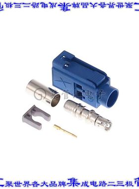 FK1FCG 同轴连接器SMB插孔母形插口压接50欧姆自由悬挂