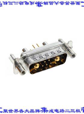 L717TWA7W2PP3SYRM84 连接器7(5+2电源)插头公引脚2排D-Sub组合式