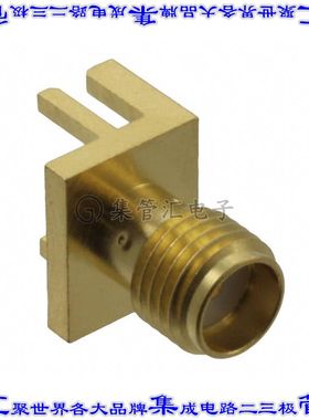 132255-12 同轴连接器SMA插座母插槽焊接50欧姆板边缘