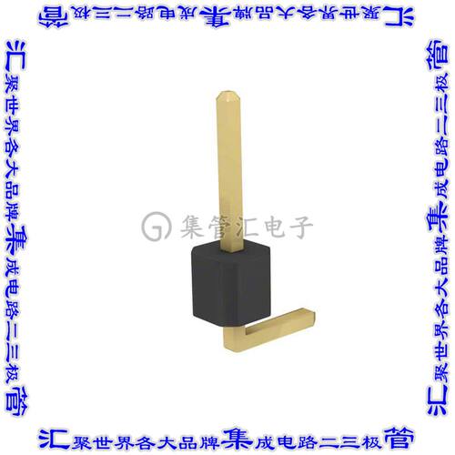 PRPC001SBAN-M71RC 针座连接器1POS分离式公形插针通孔直角镀金