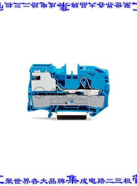 2016-7114 接线板专用连接器1POS插头连接12.0mm蓝色