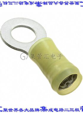 165034 环形连接器端子圆形1/4接线柱10-12AWG压接