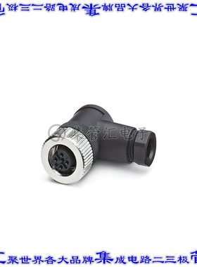 1543061 圆形连接器5POS插座母插口螺钉铜合金自由悬挂直角