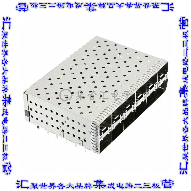 1-2007562-7 插拔式连接器240(20x12)插座成组(2x6)SFP+通孔直角