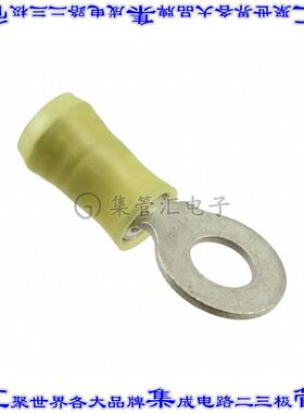 165028 环形连接器端子圆形1/4接线柱10-12AWG压接