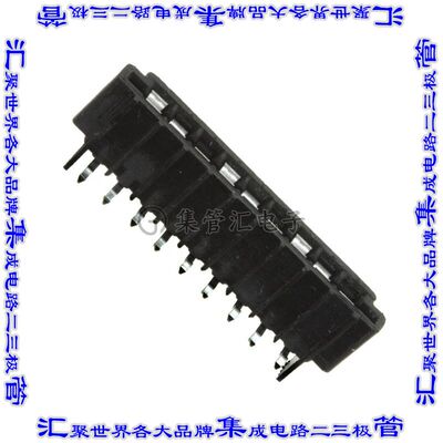 5-520314-9 连接器9POS FFC/FPC 2.54mm触点顶部通孔直角