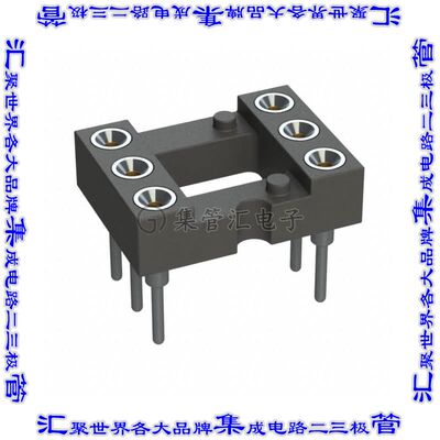110-93-306-41-001000 连接器IC插座DIP 7.62mm插口6(2 x 3)位置