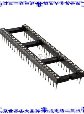 SA486000 连接器IC插座DIP 15.24mm插口48(2 x 24)位置镀金通孔