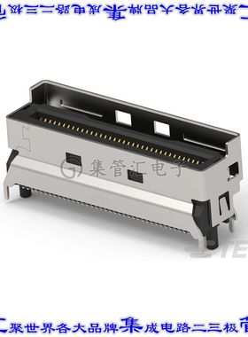 2379397-7 卡边缘连接器74POS母头2排0.6mm黑色镀金