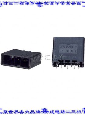 2-178136-2 针座连接器3POS接头5.08mm公形插针通孔直针镀金