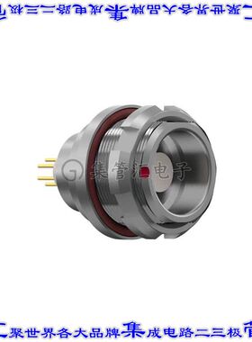 G31K0C-P14LCC0-0000 圆形连接器14POS插座母插口焊杯镀金面板安