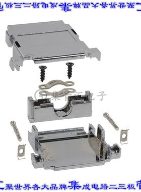 983-025-020R121 连接器25POS后壳180度屏蔽银