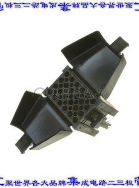 SMS24PDH1 矩形连接器外壳24POS插头4排5.08mm黑色自由悬挂