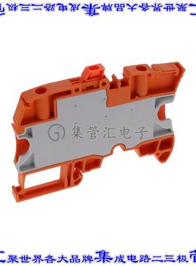 1SNK506330R0000 端子块连接器2POS断连6.0mm橙色10-24AWG