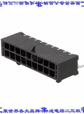 662018236022 针座连接器18POS接头2排3mm公形插针表贴SMD锡