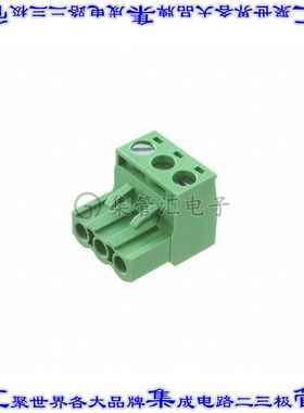 EBHA-03-C 端子块连接器3POS插头母插口5mm绿色自由悬挂