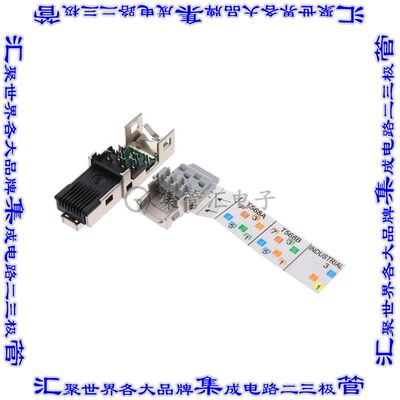 1962730000 连接器模块RJ45公头IDC