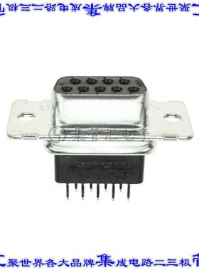 745183-7 连接器9POS插座母插口2排D-Sub通孔
