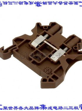 3045224 端子块连接器2POS馈通式6.2mm棕色10-26AWG