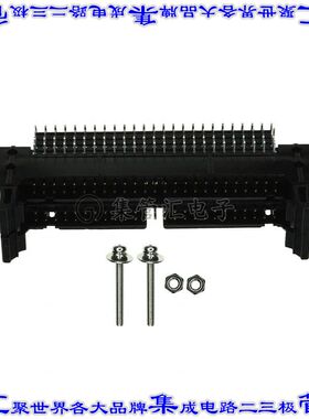 XG4A-5039-A 针座连接器50,50可叠接2排2.54mm公形插针通孔直角镀