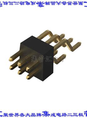 BC057-06-A-A-0150-L-C 针座连接器6POS接头2排1mm公形插针表贴SM