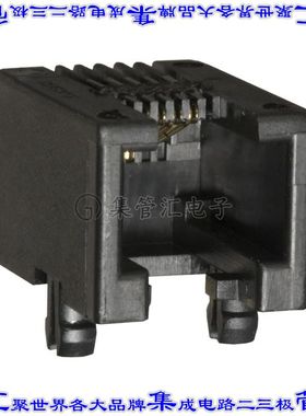 87180-064LF 接插件连接器CONN MOD JACK 6P4C R/A UNSHLD