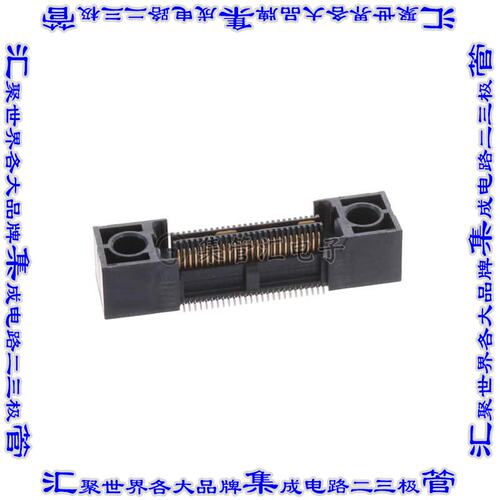 QFS-026-04.25-L-D-A-GP-TR 板对板连接器52POS插座中央带触点2排