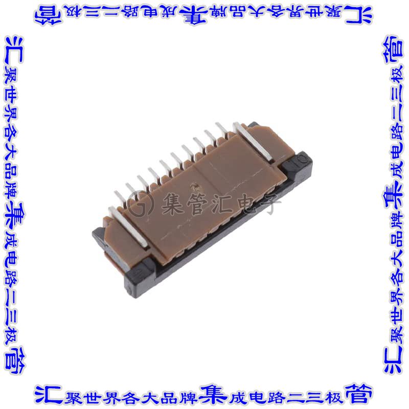 SFW10R-1STE9LF 连接器10POS FFC/FPC 1mm触点底部表面贴装直角