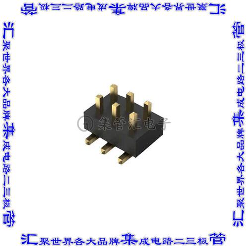 BF030-06A-B0-0200-0277-0600-LB 针座连接器6POS接头2排2mm公形