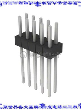 PEC05DAEN 针座连接器10POS分离式2排2.54mm公形插针通孔直针锡