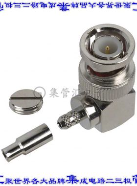 112178 同轴连接器BNC插头公引脚焊接50欧姆自由悬挂直角
