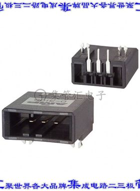 2-178293-2 针座连接器3POS接头3.81mm公形插针通孔直角镀金