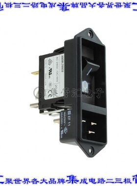 EF11.2196.0010.01 电源接入连接器3POS插座公插片模块IEC320-C20