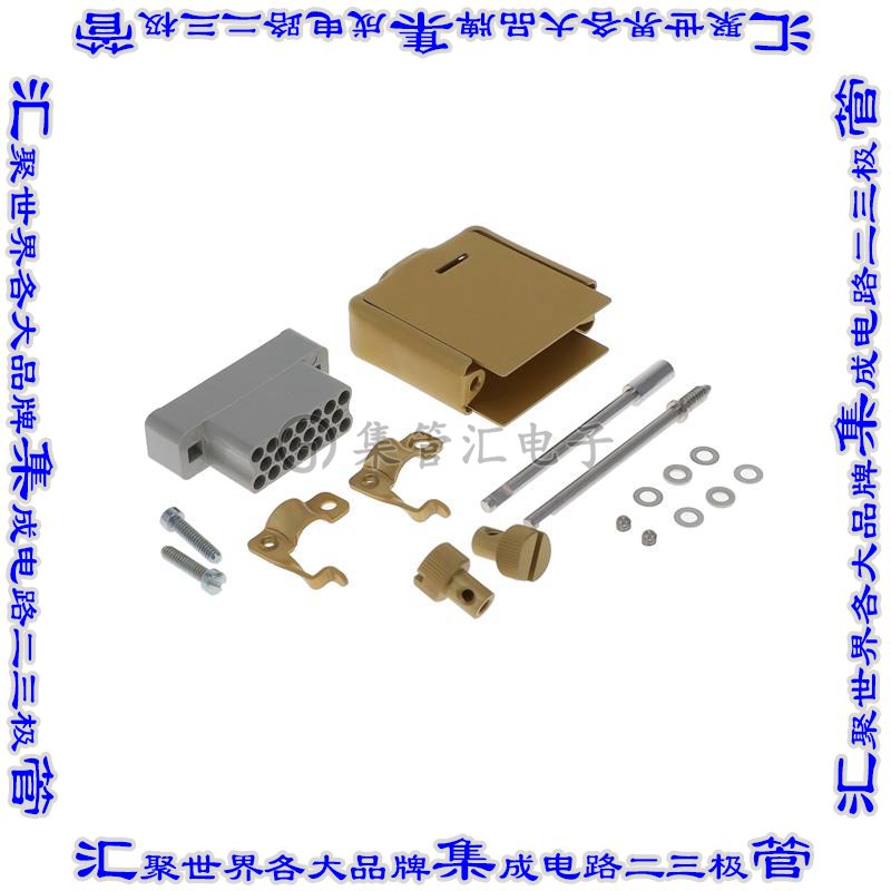 GMCT20F0E100JC/AA 矩形连接器外壳20POS插座3排3.81mm母形插口黑