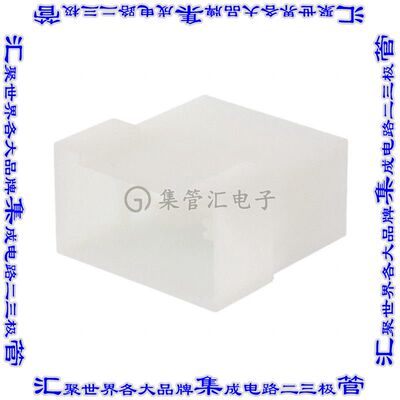 180906 接插件连接器CONN MALE TAB HSG 0.25 6POS NAT