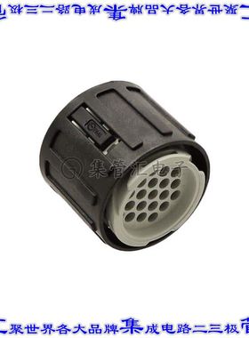APD-2BS19S 圆形连接器19POS插头外壳用于母插口黑色灰色自由悬挂