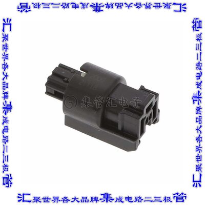 349672005 0349672005矩形连接器外壳2POS插座1.8mm母形插口黑色