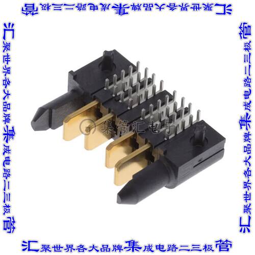 ET60T-D02-0-00-D02-L-R1-S-H 背板连接器4POS接头公型刀片5.5mm