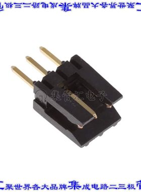 69167-143HLF 针座连接器3POS接头2.54mm公形插针通孔直针镀金