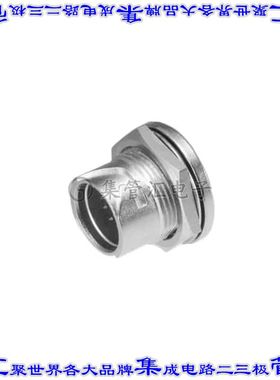 LF10WBRB-12PD 圆形连接器12POS插座公形引脚焊接镀金面板安装通