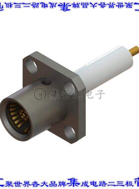 SF1750-6101 同轴连接器BMA插孔母形插口焊接50欧姆面板安装