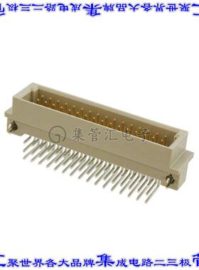 7-1393644-4 接插件连接器CONN DIN PLUG 48POS PCB RA GOLD