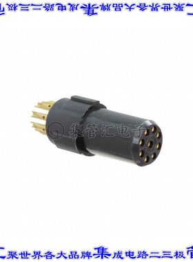 BIS10PLN0920F 圆形连接器9POS插件母插口焊杯镀金