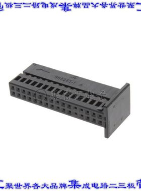 968265-1 矩形连接器外壳32POS插座2排2.54mm母形插口自由悬挂