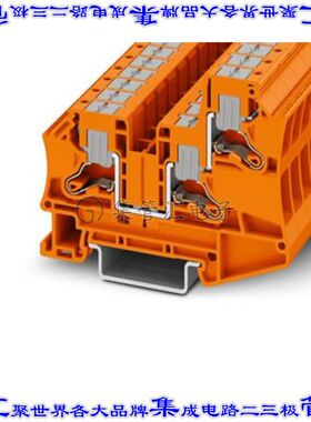 1291922 端子块连接器3POS馈通式8.2mm橙色8-20AWG