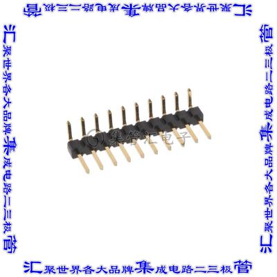 10129379-910001BLF 针座连接器10POS可切割2.54mm公形插针通孔直