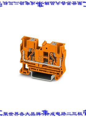 3211820 端子块连接器2POS馈通式8.2mm橙色8-20AWG