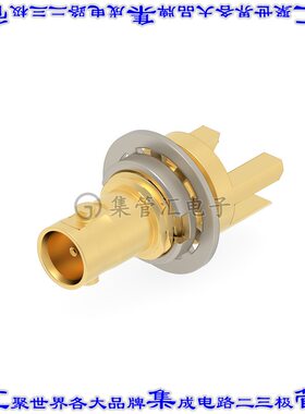 2446156-1 同轴连接器BNCHD插孔母形插口焊接75欧姆板边缘
